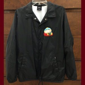 Men’s HUF South Park wind breaker jacket M EUC